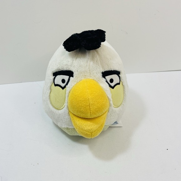 Angry Birds Plush Lot of 5 Red Girl Pig Bow Matilda Chuck No Sounds - Picture 7 of 10